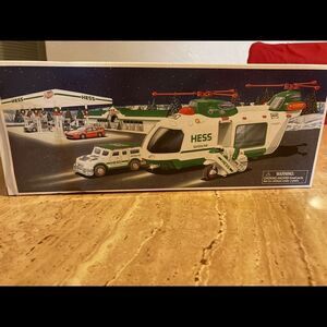 2001 Hess Helicopter and Cruiser New in box